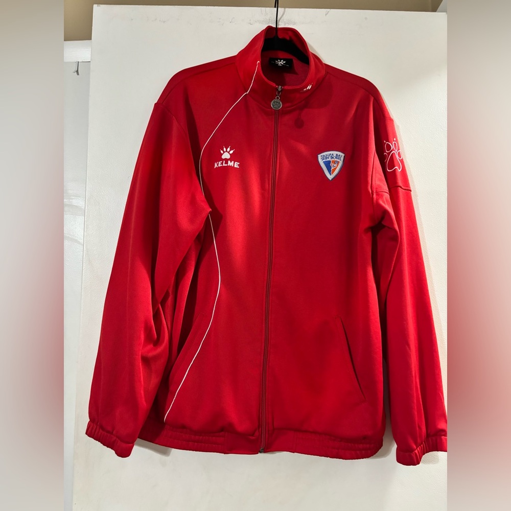 Kelme Red Athletic Zip Up  Jacket Tampa Bay Sun Bowl XL